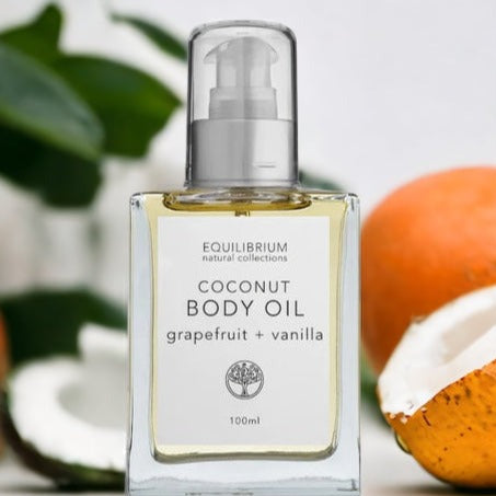 Coconut Body Oil - Grapefruit + Vanilla