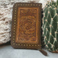 Peacock Wallet - Chocolate Brown