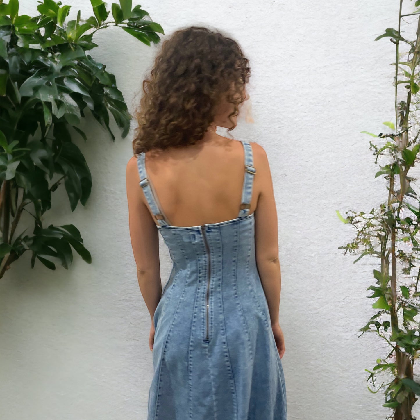 Jude Denim Maxi Dress