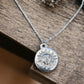Silver Plated Sun Necklace