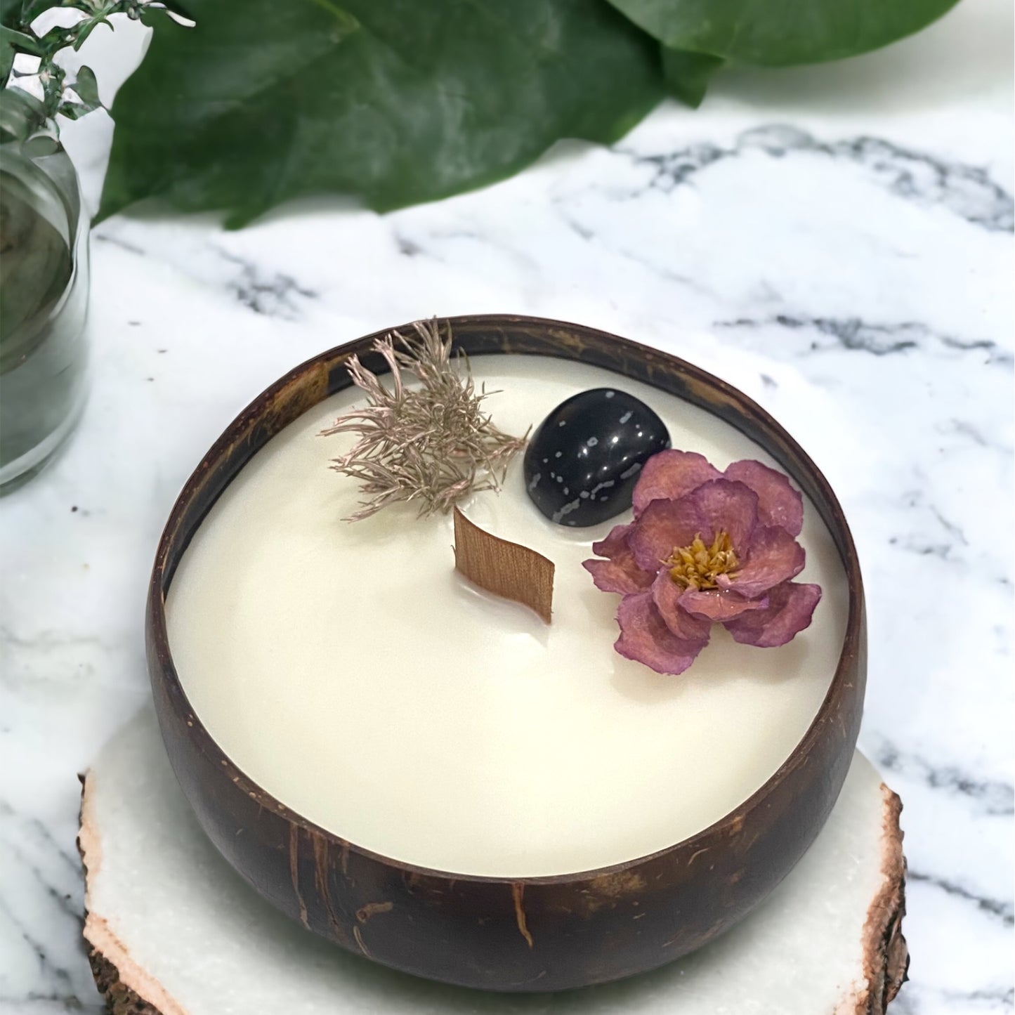 Coconut Bowl Candles Small | Moonlight in Mumbai