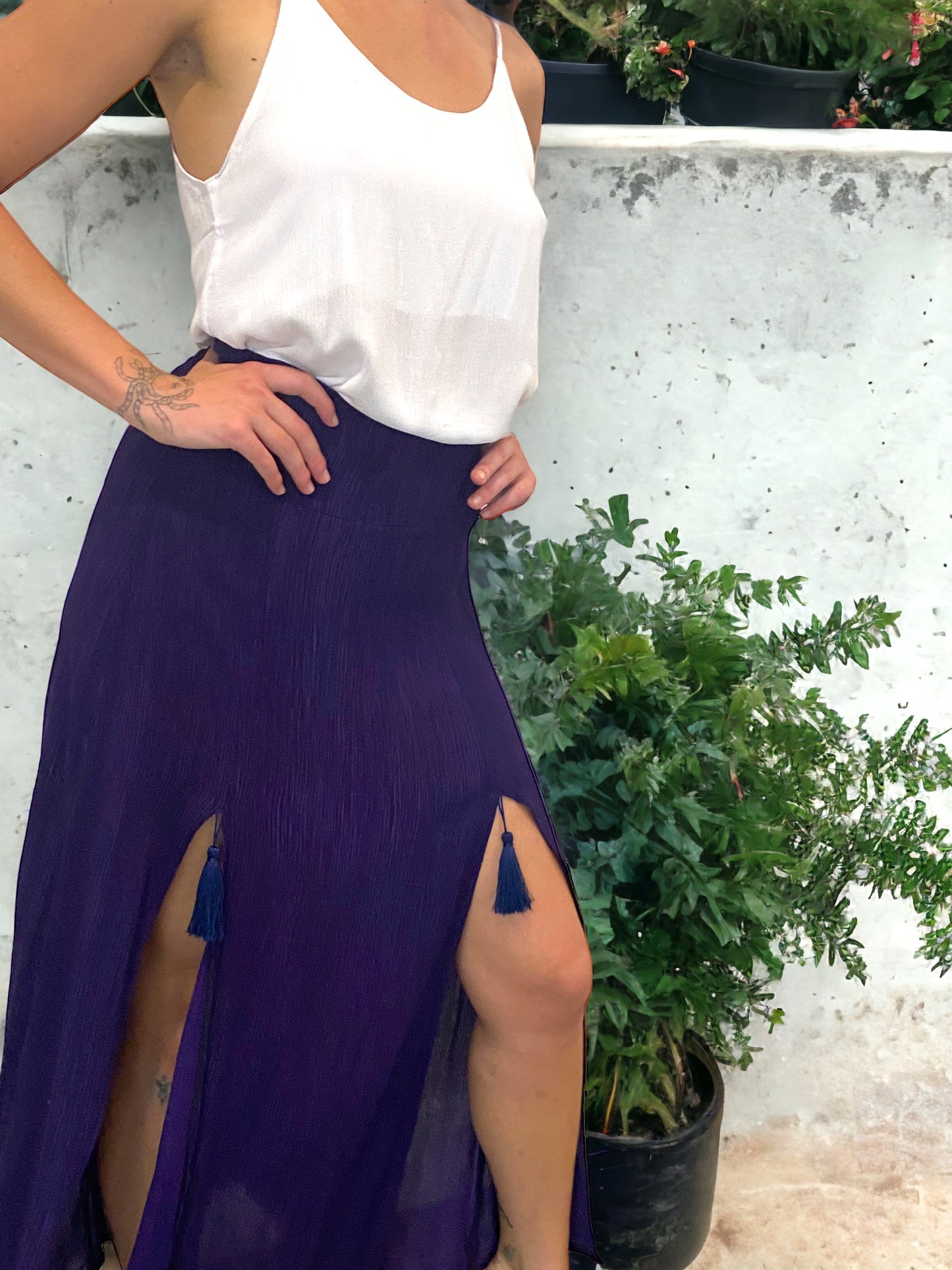 Lee Skirt - Royal Purple