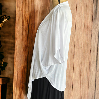 Free Size Cape - White