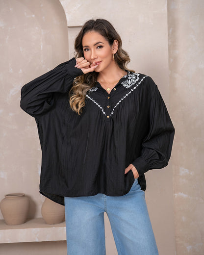 Olivia Embroidered Top