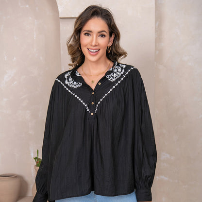 Olivia Embroidered Top