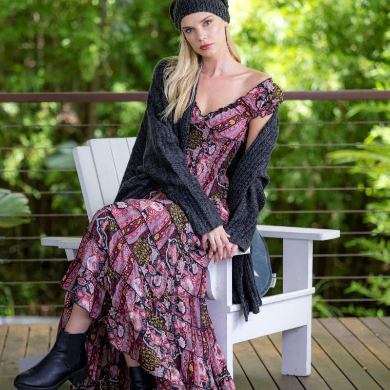 Evi Rosa Dress