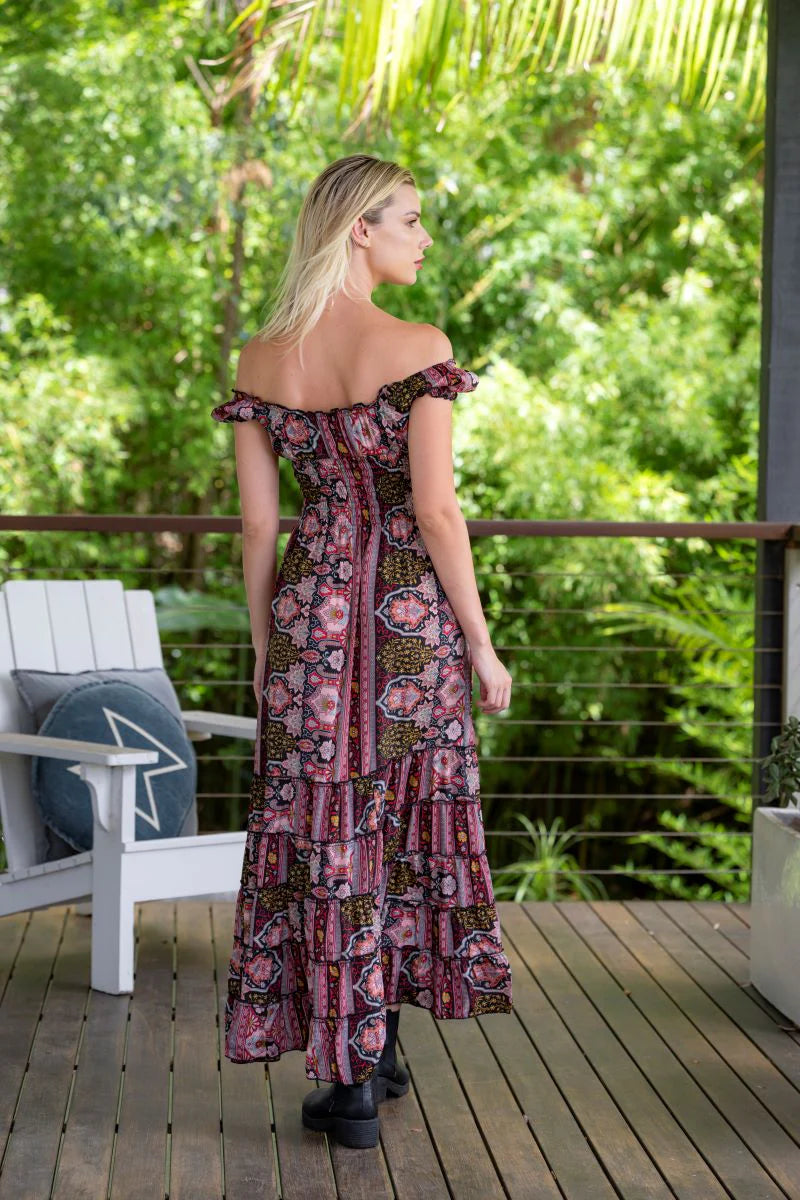 Evi Rosa Dress