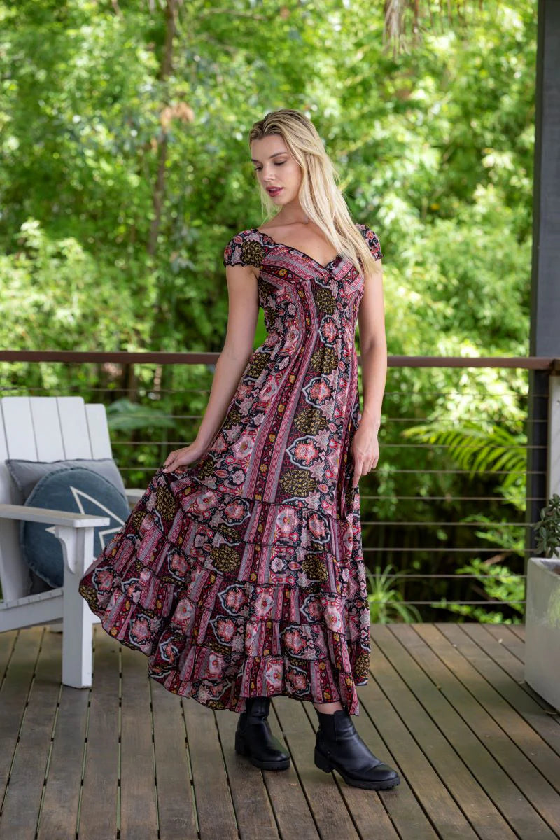 Evi Rosa Dress