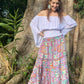 Indigo Maxi Skirt