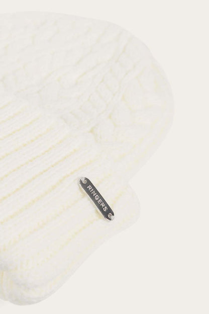 Amelia Beanie - White