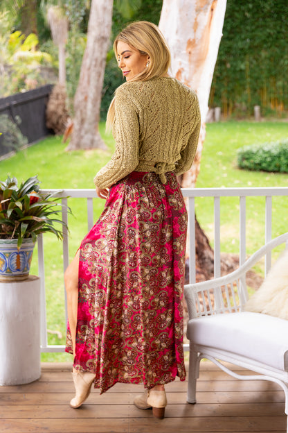 Sophia Split Skirt