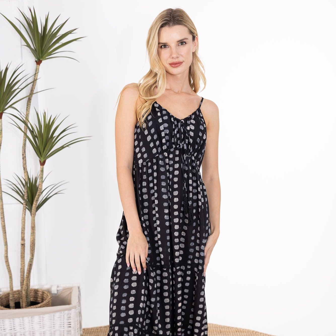 Natalie Maxi Dress - Black