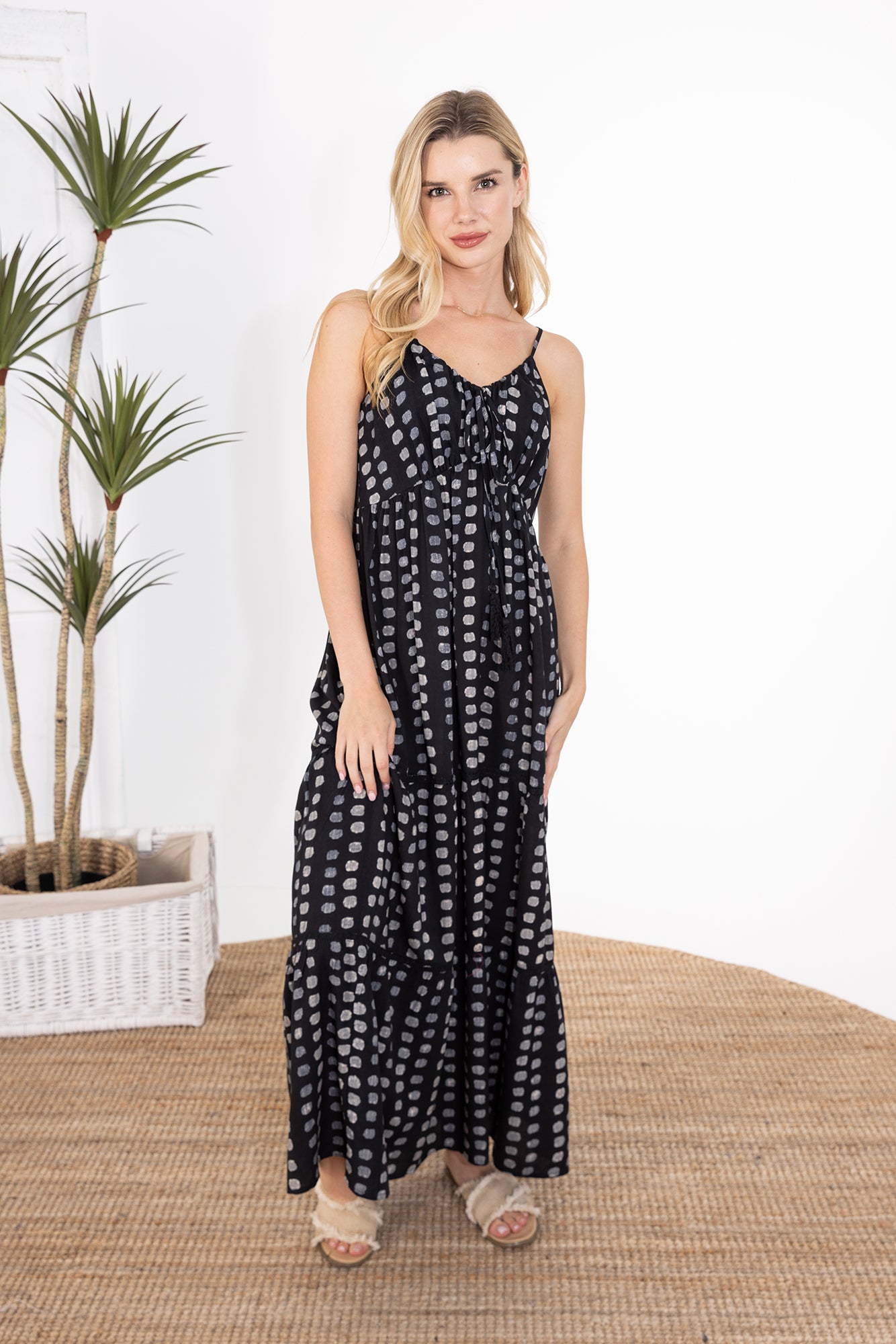 Natalie Maxi Dress - Black