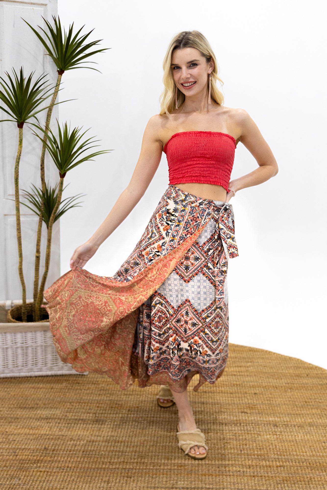 Keola Wrap Skirt