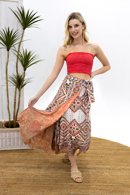 Keola Wrap Skirt
