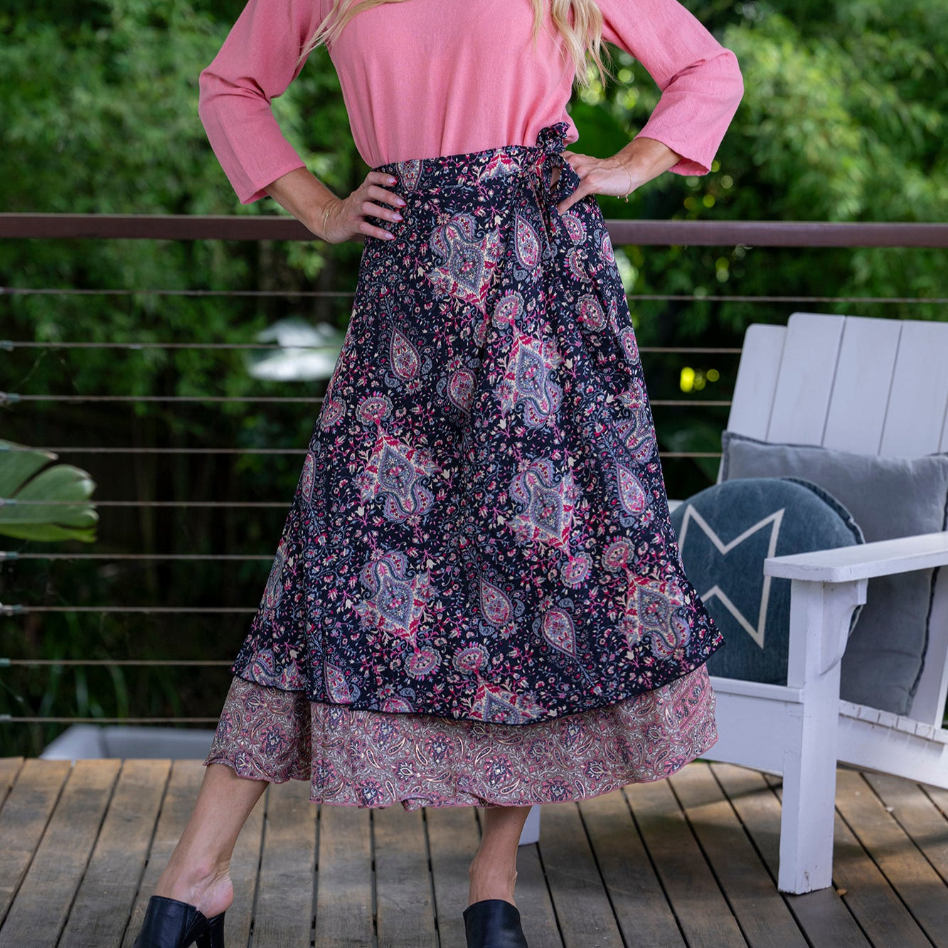 Allegra Wrap Skirt