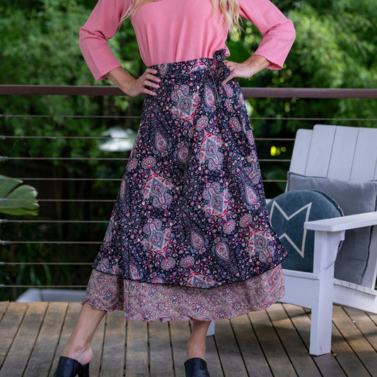 Allegra Wrap Skirt