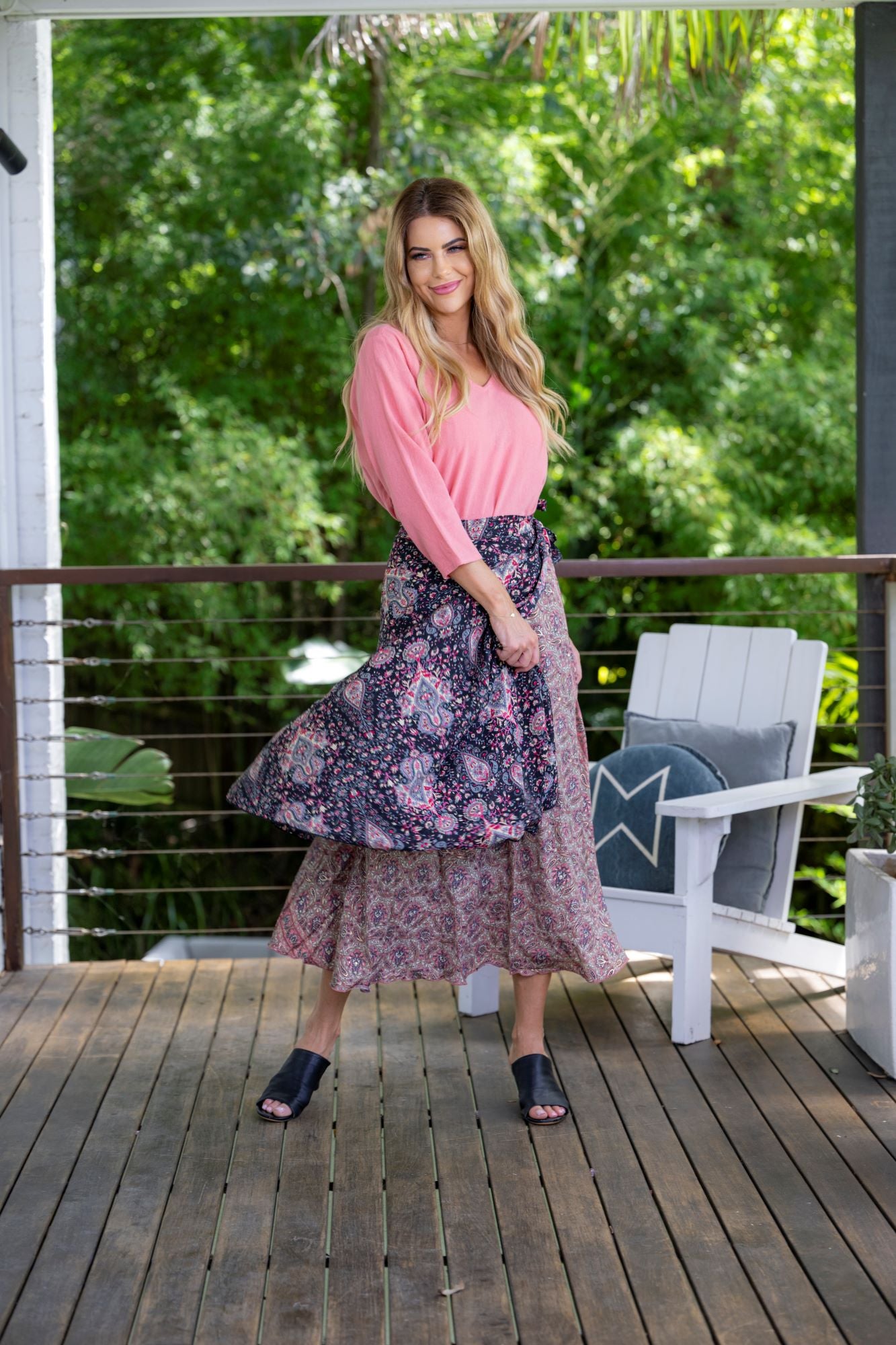 Allegra Wrap Skirt