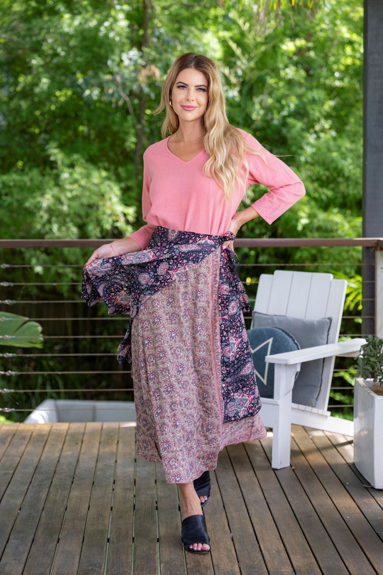 Allegra Wrap Skirt