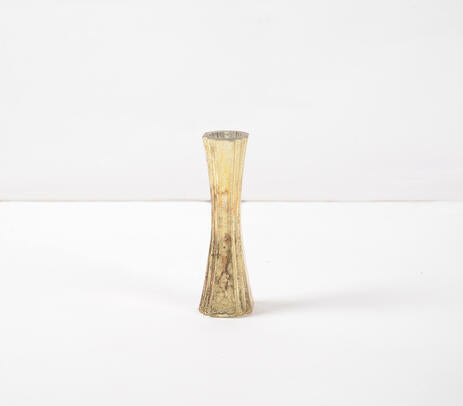 Assorted gold-toned mercury glass vases