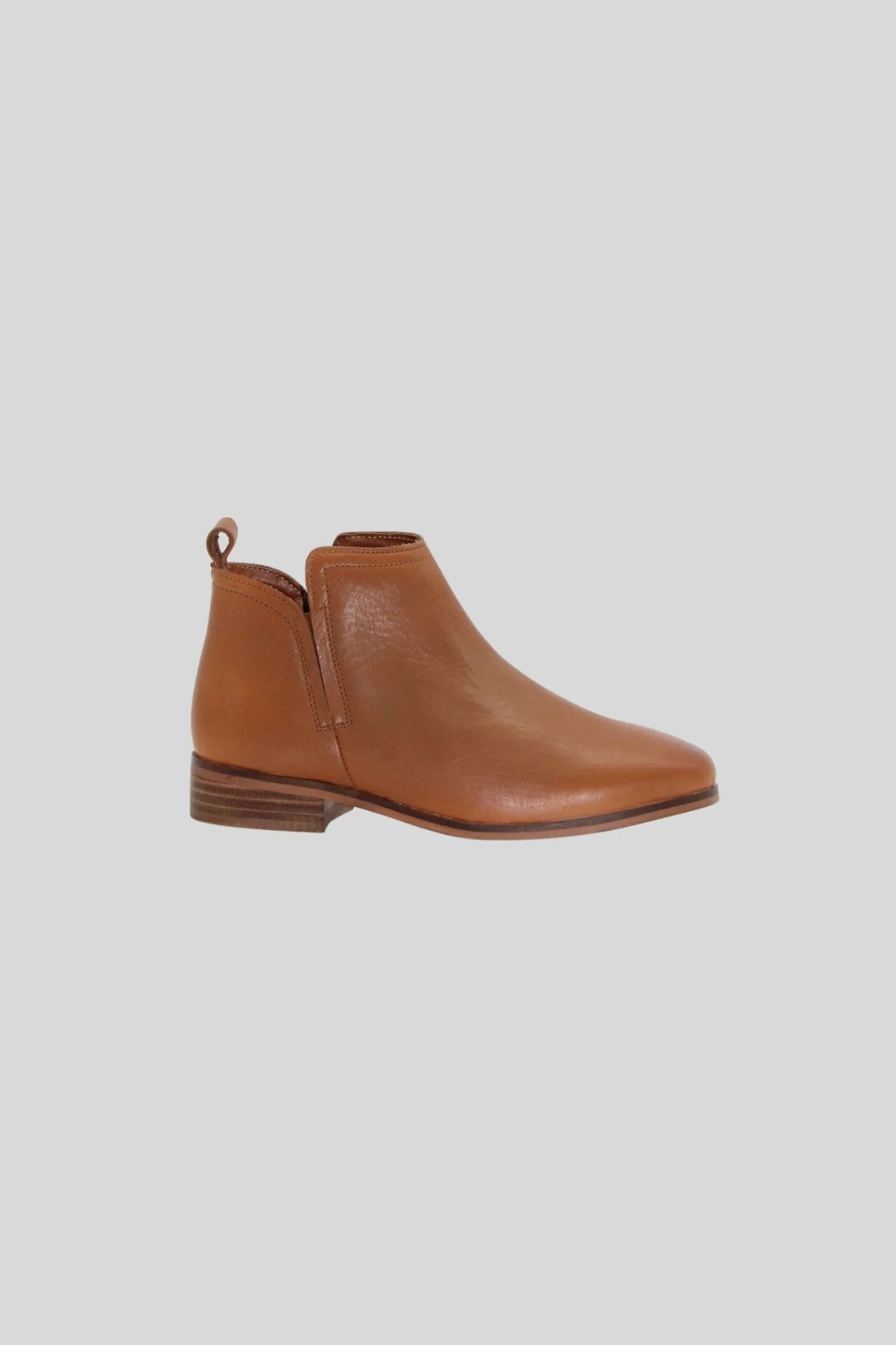 Sine Leather Boots - Tan