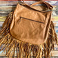 Sunflower Tassel Bag - Vintage Tan