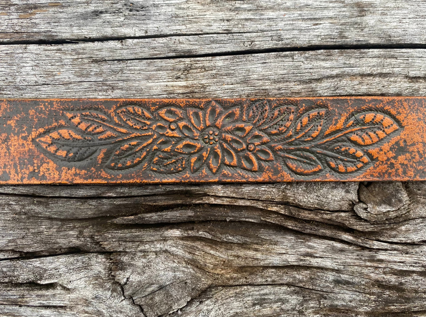 Vintage Sunflower Belt
