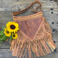 Sunflower Tassel Bag - Vintage Tan