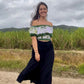 Eliana Maxi Skirt - Midnight Black