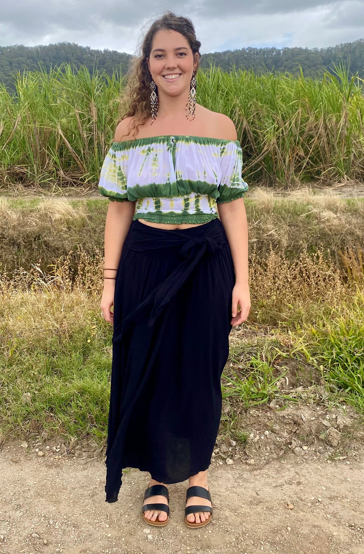 Eliana Maxi Skirt - Midnight Black