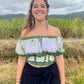 Gypsy Top - Green Tie Dye