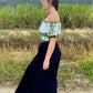 Eliana Maxi Skirt - Midnight Black