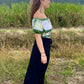 Eliana Maxi Skirt - Midnight Black