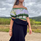 Gypsy Top - Green Tie Dye