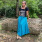 Eliana Maxi Skirt - Seafoam