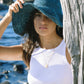 Janis Hemp Hat - Indigo