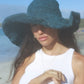 Janis Hemp Hat - Indigo