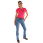 Katherine Mid Rise Bootleg Jeans - Light Blue
